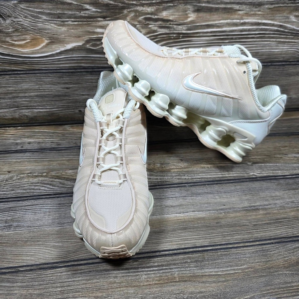 Nike Shox TL Pearl White Soft Pearl Womens Running Shoes IH5075-219